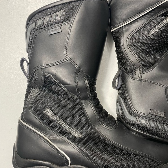 Tourmaster Black  Mortocycle Riding Boots Size 11 main image 9